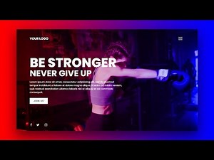 How To Make Responsive Website Using Html CSS & Javascript | Gym & Fitness Web Design Tutorial