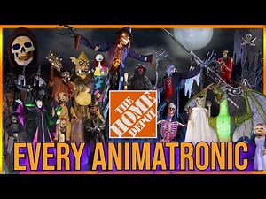 Every new animatronic - Home Depot Halloween 2025