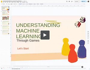 Understanding Machine Learning Through Games