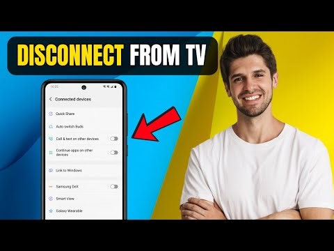 How To Disconnect Android Phone From TV (Screen Mirroring & Cast)