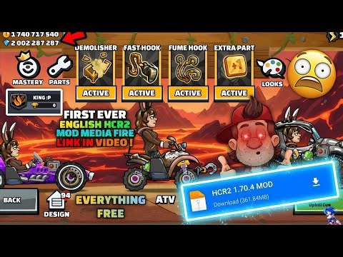 FIRST EVER ENGLISH HCR2 1.70.4 MEGA MOD APK 😱 EVERYTHING FREE 🥂