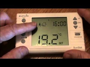 Programming the SunStat & SunStatRF