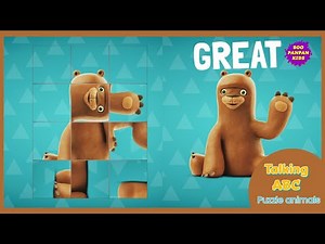 Talking ABC Puzzle animals game|Boopanpankids