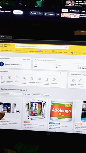 dia 6 haciendo marqueting de afiliados de mercado libre , chicos recuerden seguir y dar su laik para que esten al tanto de lo que voy subiendo #fyp #viral #marketing #mercadolibre