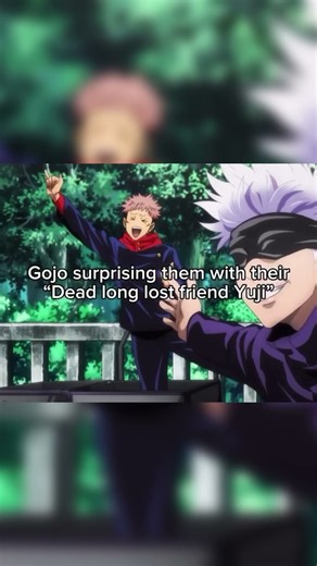 #animeedit #anime #animation #funny #jujutsukaisen #jjk #gojo #yujiitadori #yuji