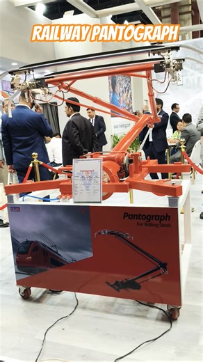 indian railway pantograph new design
