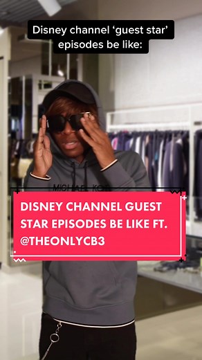 Disney channel guest star episodes be like ft. THE LEGENDARY @theonlycb3 🤩 #disneychannel #disneymovie #parody #sitcom