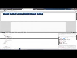Asp net Step 2 Creating MenuBar