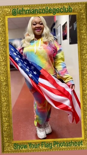 The Lehman College Modeling Club hosted their “Where We’re From: Show Your Flag Photoshoot” to celebrate Hispanic Heritage Month. | Lehman College | Facebook