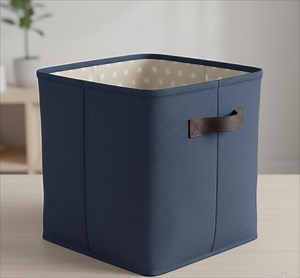 Fabric Storage Cube Bin Sewing Pattern | Foldable Organizer Basket PDF - Etsy