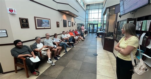 Douglas County Sheriff's Office sees long lines ahead of new concealed carry law