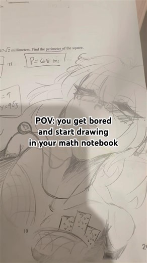bro studying for my exams until 1 am payed off so well🥹💖#art#traditionalart#shorts#meme#math