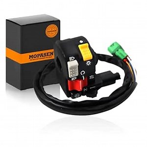 35020-HM7-A00 Left Handlebar Light Start Stop Kill Handle Switch for Honda Foreman 1998-2003 TRX400FW 1998-2001 TRX450S 2002-2004 TRX450FM