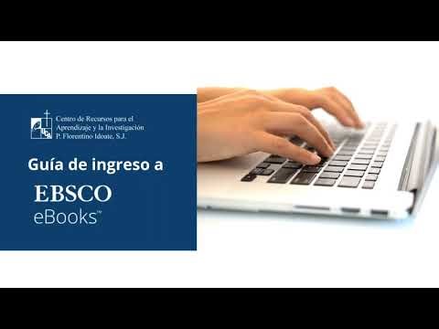 Guía Ebsco Ebooks- UCA- CRAI
