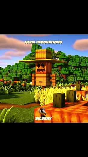 Creative Minecraft Farm Decorations Ideas