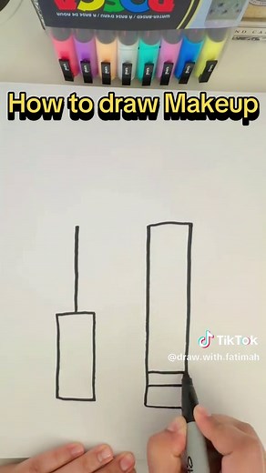 How to Draw Makeup: Step by Step Tutorial