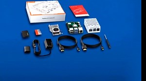 RasTech Raspberry Pi 5 16GB Kit 64GB Edition with Active Cooler,GaN 27W 5.1V5A USB-C Power Supply,Pi5 16GB Board,64GB Card Readers Kit, White Case for Pi 5,Dual 4K Micro HD Out Cables and User Manual