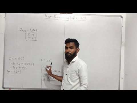 CLASS-10 LPP LINEAR PROGRAMMING PROBLEM | OPERATIONS RESEARCH | MBA 3RD SEM | KUD |