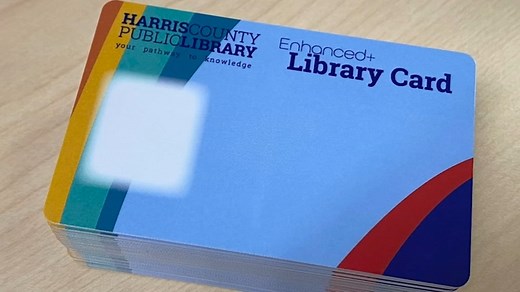 Enhanced library cards designed to help Harris County residents with no photo ID