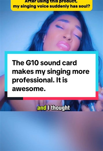 G10 Sound Card: Elevate Your Singing Experience