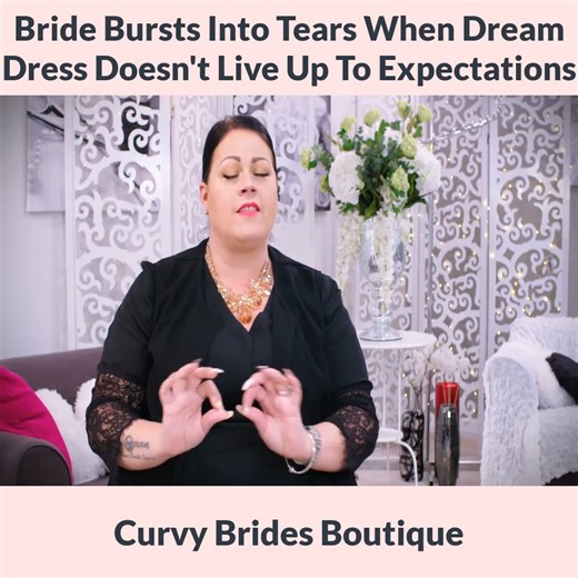 72K views · 1K reactions | Bride Bursts Into Tears When Dream Dress Doesn't Live Up To Expectations Curvy Brides Boutique | Say Yes To The Dress- Fan | Facebook