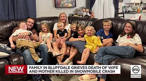 Bluffdale family mourns wife, mother killed in snowmobile crash