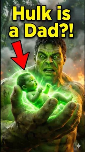 জঙ্গলে হাল্ক পেল এক অদ্ভুত বাচ্চা! 😱 শেষটা মিস করবেন না #hulk #babyhulk #aianimation