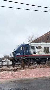Amtrak train rolling through Springfield,IL #trains #railfan #hobby