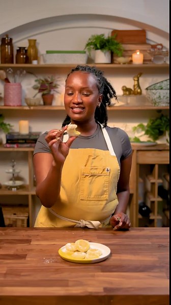 Lemon Crinkle Cookies