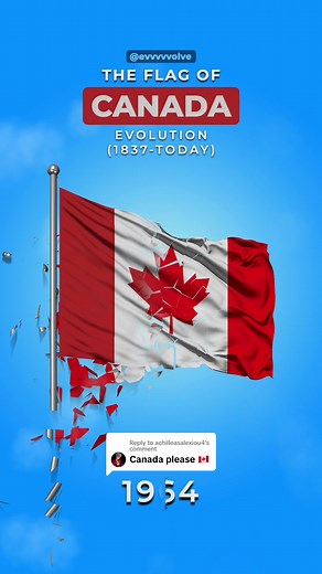 Evolution of the Canada Flag (1837-Today)