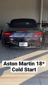 5.8K views · 89 reactions | Aston Martin V8 Vantage 18 Degree Cold Start - Amazing Sound! | Auto Auction Rebuilds | Facebook