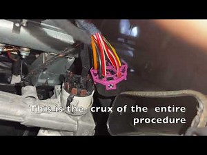 Ignition switch replacement Porsche 996. Ver 2