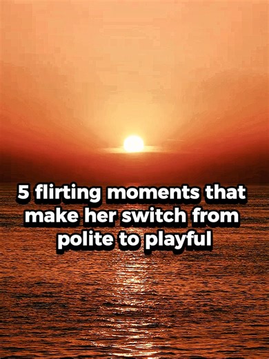 5 Flirting Moments That Make Her Switch From Polite To Playful #relationshiptips #relationshipadvice #relationship #datingtips #datingadvice #datingcoach #relationshipcoach #relationshipcoaching #attraction #motivation #inspiration #flirting #lifestyle #psychology #psychologyfacts #reels #flirt #dating #crush #fyp
