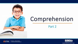 Comprehension Webinar 2 RECORDED