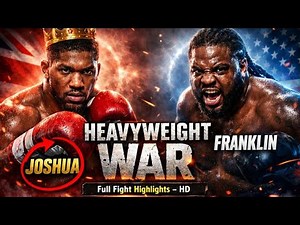 Anthony Joshua vs Jermaine Franklin | Full Fight Highlights | Brutal Heavyweight Battle HD