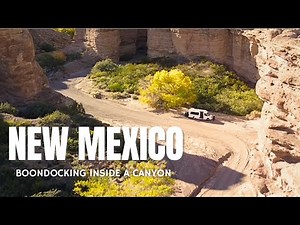 Boondocking Deep Inside San Lorenzo Canyon. Incredible Views. Quiet. This is VANLIFE!