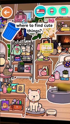 where to find cute and aesthetic stuffs in toca!🎀💗🧺 #tocaboca