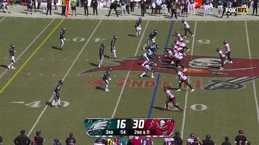 Josh Sweat tracks back to sack Mayfield