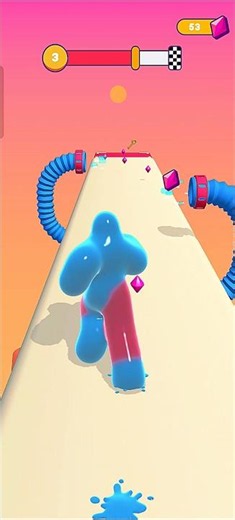 Blob Runner 3D Gameplay | Can I Reach the Final Level? 🏁