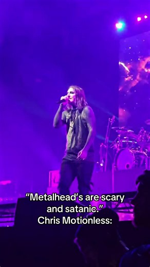 Chris Motionless Response to 'Metalheads Are Scary and Satanic'