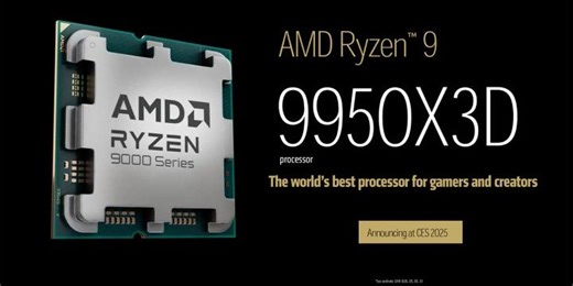 Geekbench資料庫出現了兩顆Ryzen9 9000X3D跑分，單核心效能皆高於Ryzen7 9800X3D