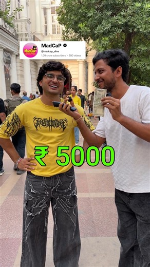 Bald for ₹10,000 😱 ‪@madcap_alive‬ #madcap