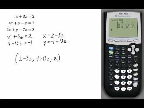 Systems of Equations with Infinite and No Solutions