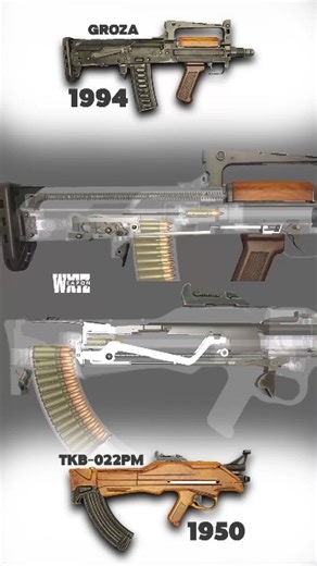 Bullpup gun : OTs-14 Groza x TKB-022PM