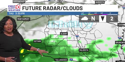 Tracking several rounds of widespread rain