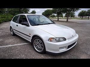 1992 Honda Civic (EG Hatch) // Review! (JDM B18C GSR SWAP!)