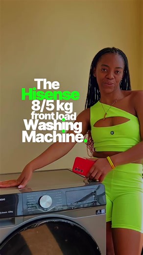 Life made easier with the Hisense washing Machine ☺️✨ @Hisense thanks for this discovery 🫢 @downy I’m ready to for you 💕 #washingmachine #hisensewashingmachine #femaletech #tech