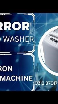 E 2 ERROR TOP LOAD AFTRON AUTOMATIC WASHING MACHINE