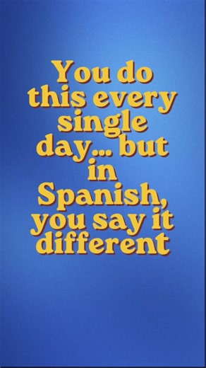 Learn Spanish: daily routine #learningspanish #spanishlessons