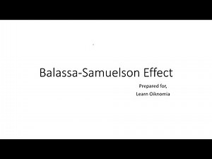 Balassa Samuelson Effect